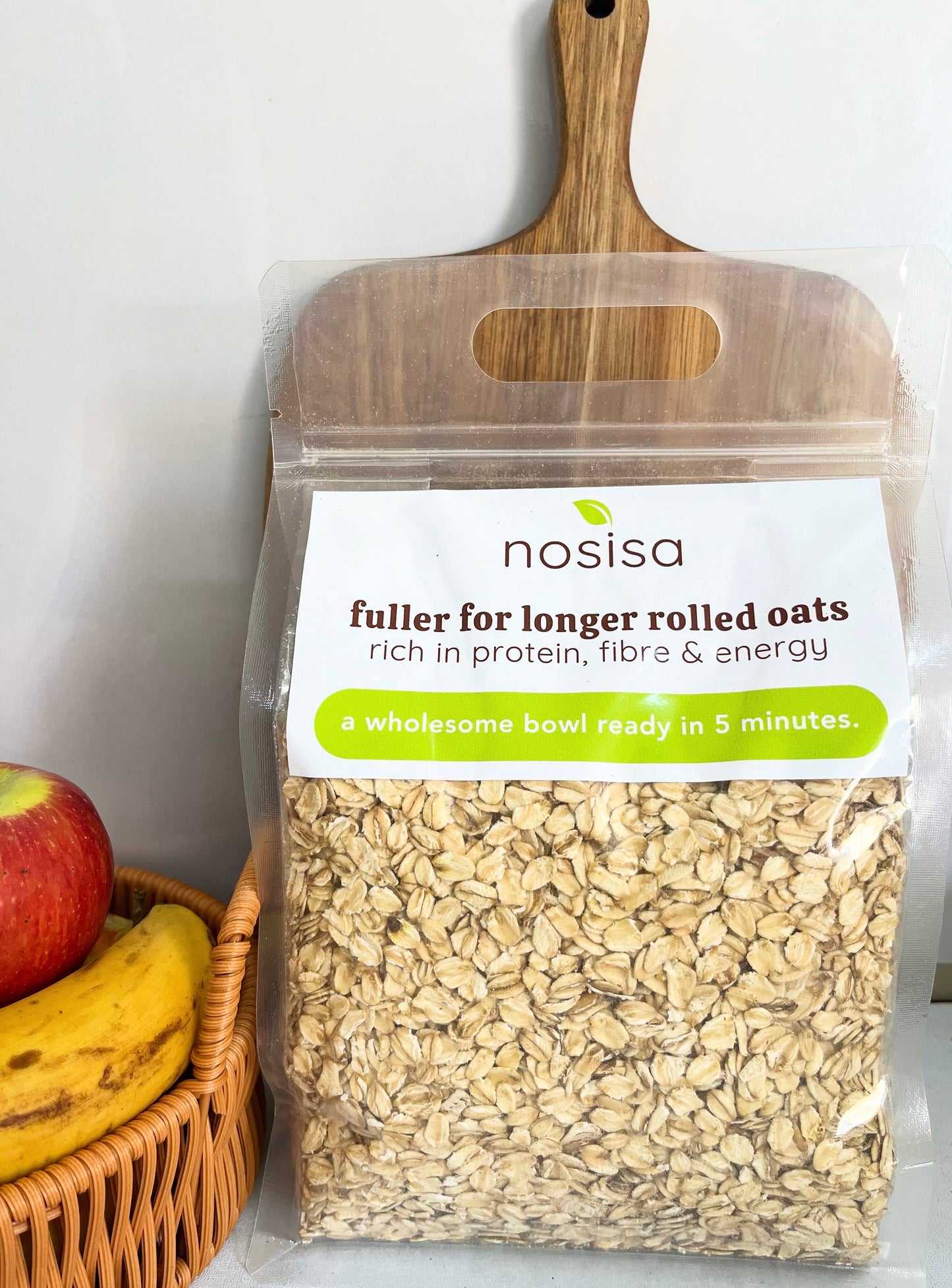 4x fuller for longer rolled oats
