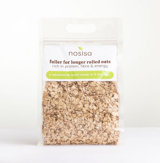 3x fuller for longer rolled oats