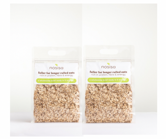 2x fuller for longer rolled oats